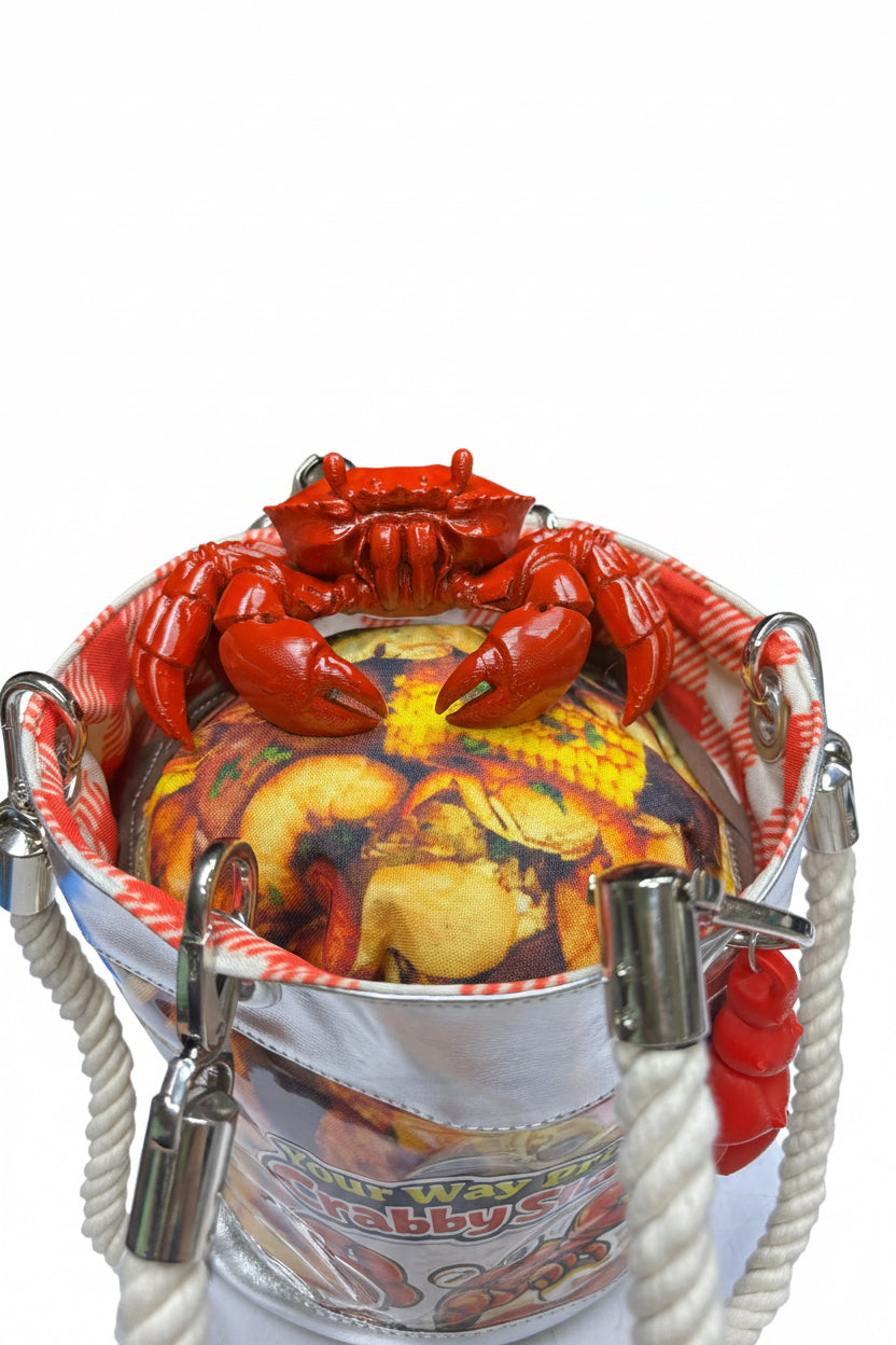Crab boil bucket bag