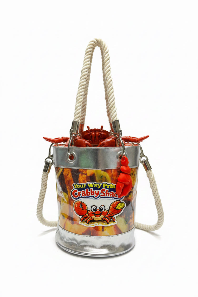 Crab boil bucket bag