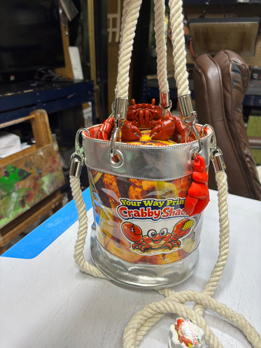 Crab boil bucket bag